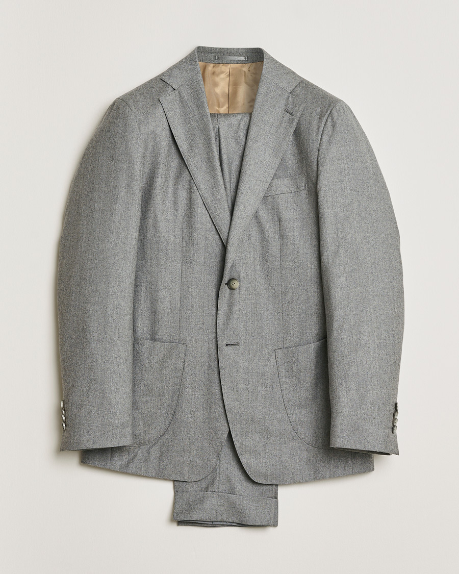 Men | Pre-owned Suits | Pre-owned | Rose & Born Flannel Wool Suit GRose & Born Flannel Wool Suit Grey 48ey 50