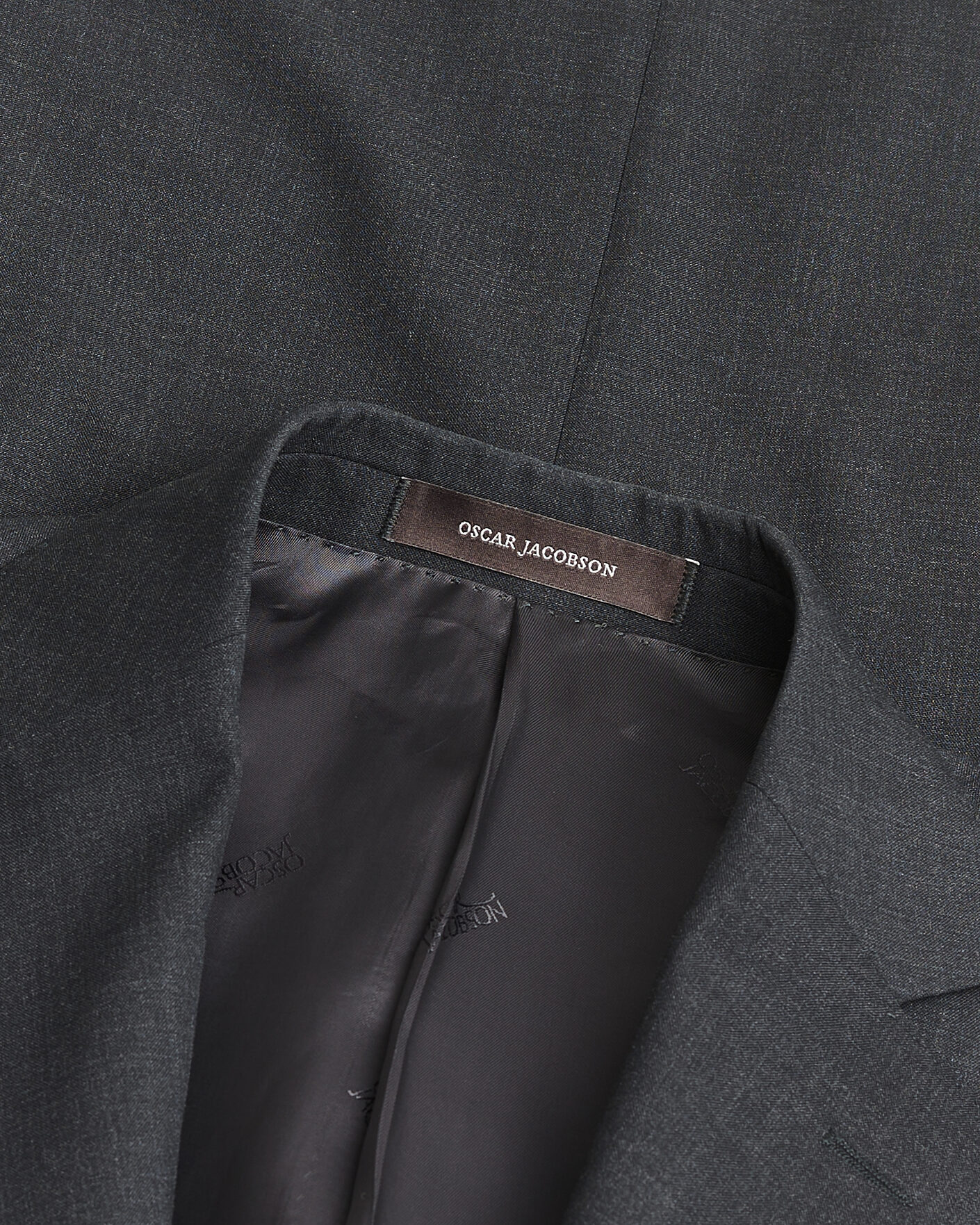 Men | Pre-owned Suits | Pre-owned | Oscar Jacobson Ego Wool Suit Dark Grey 46