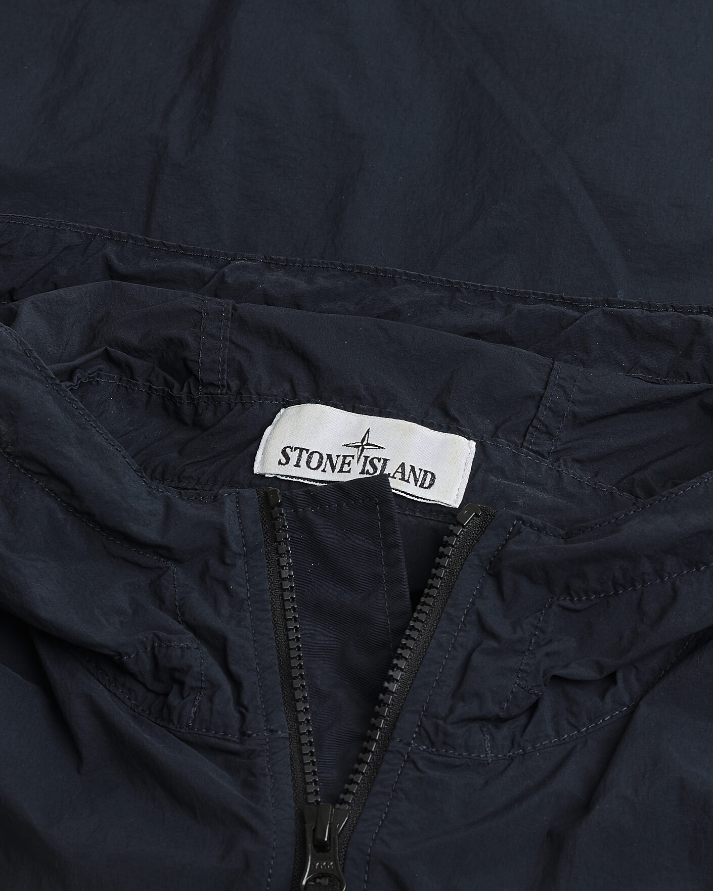 Men | Pre-owned Coats & Jackets | Pre-owned | Stone Island Nylon Smerigliato-TC Short Parka Navy M