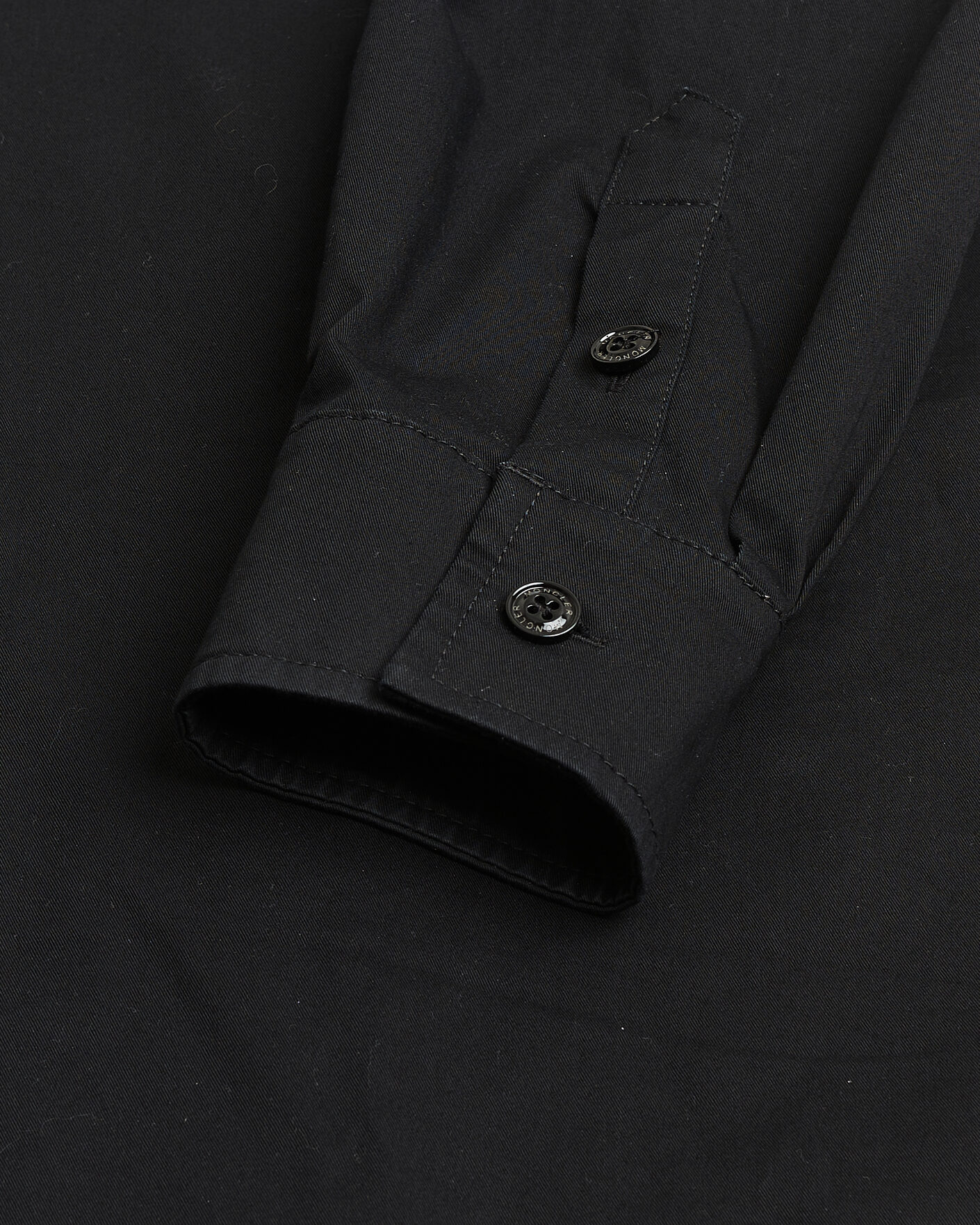 Men | Pre-owned Shirts | Pre-owned | Moncler Double Pocket Overshirt Black L