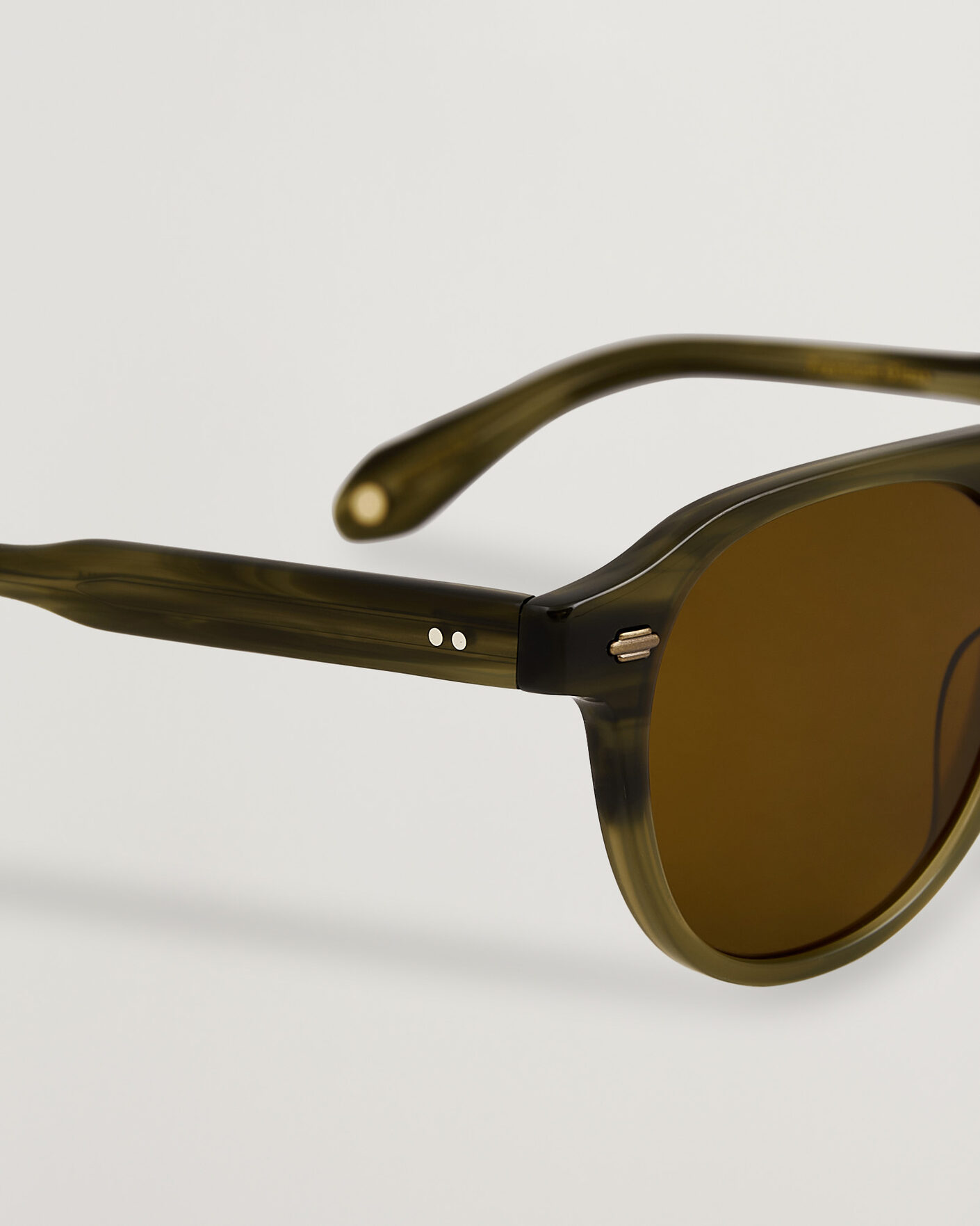 Men | Pre-owned Accessories | Pre-owned | Garrett Leight Harding Sunglasses Army Drift