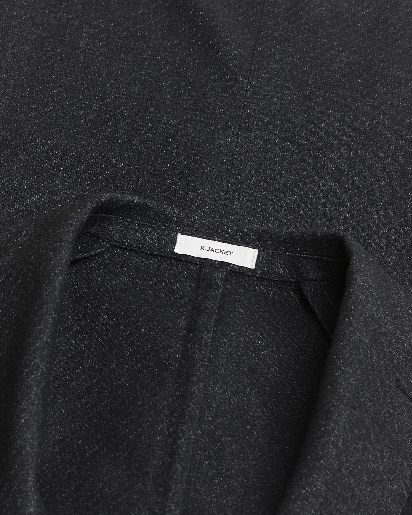 Men | Pre-owned Blazers | Pre-owned | Boglioli K Jacket Flannel Wool Blazer Charcoal 50