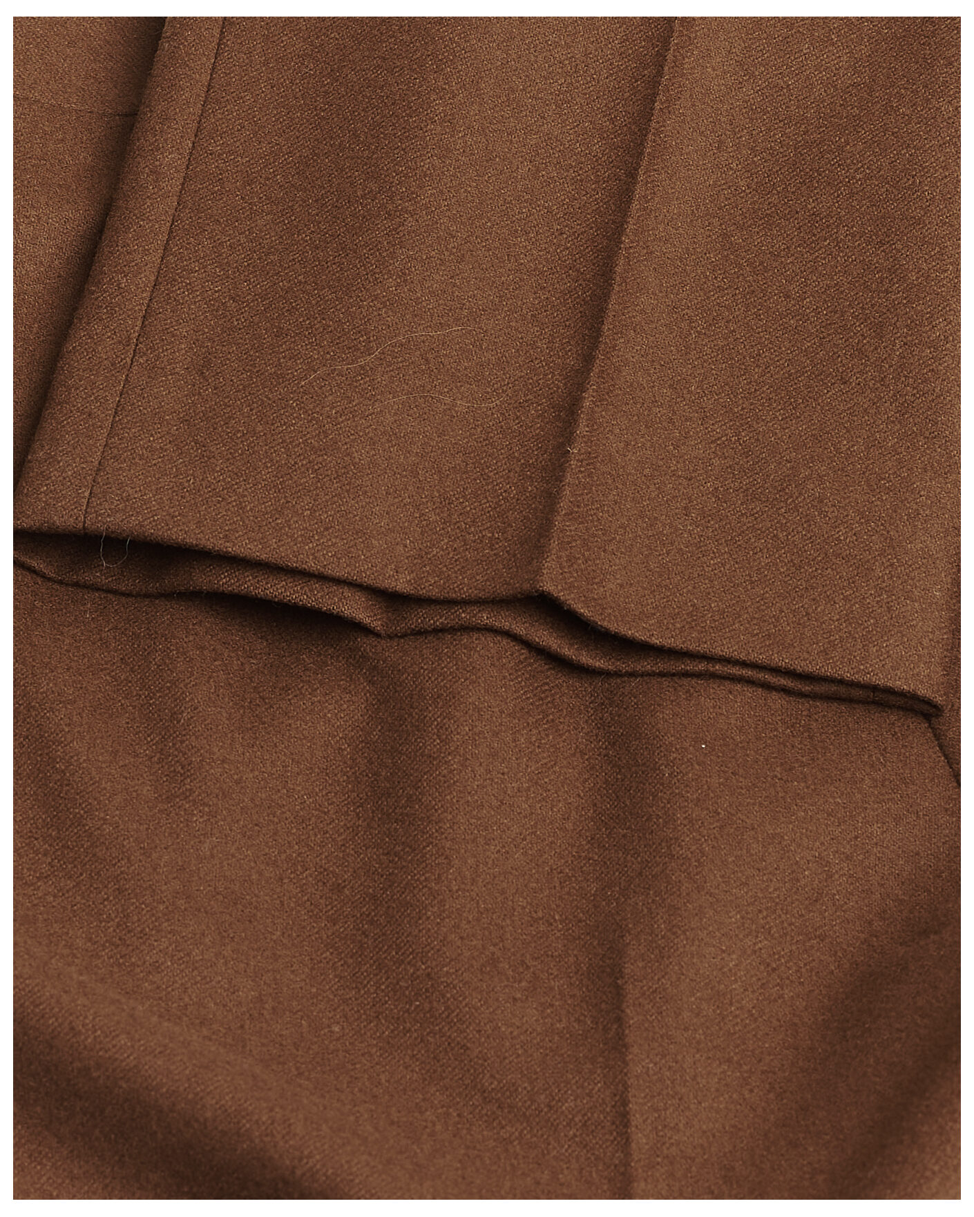 Men | Pre-owned Trousers | Pre-owned | Santaniello Flannel Trousers Rust Brown 48