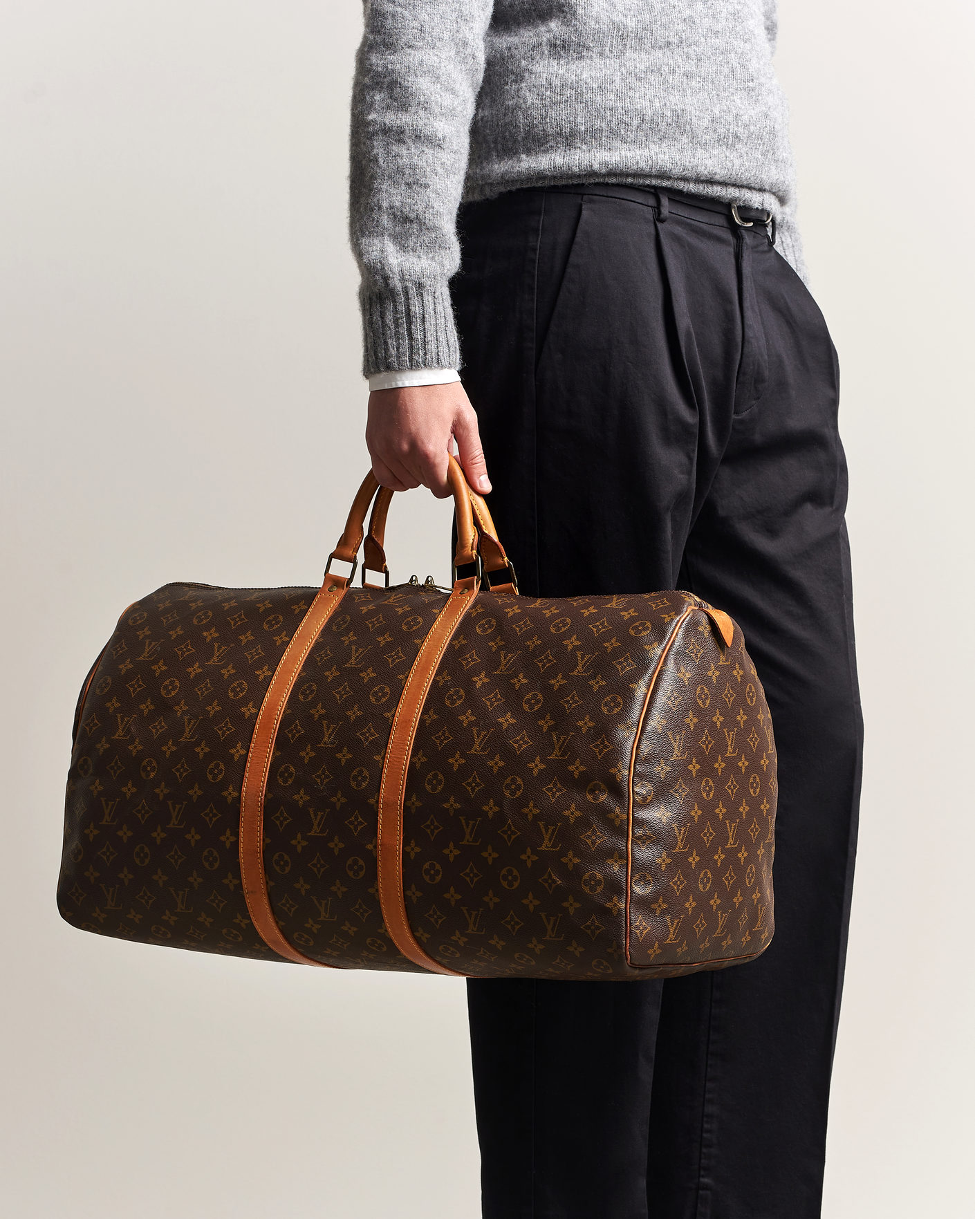Men | Pre-Owned & Vintage Bags | Louis Vuitton Pre-Owned | Keepall 60 Monogram