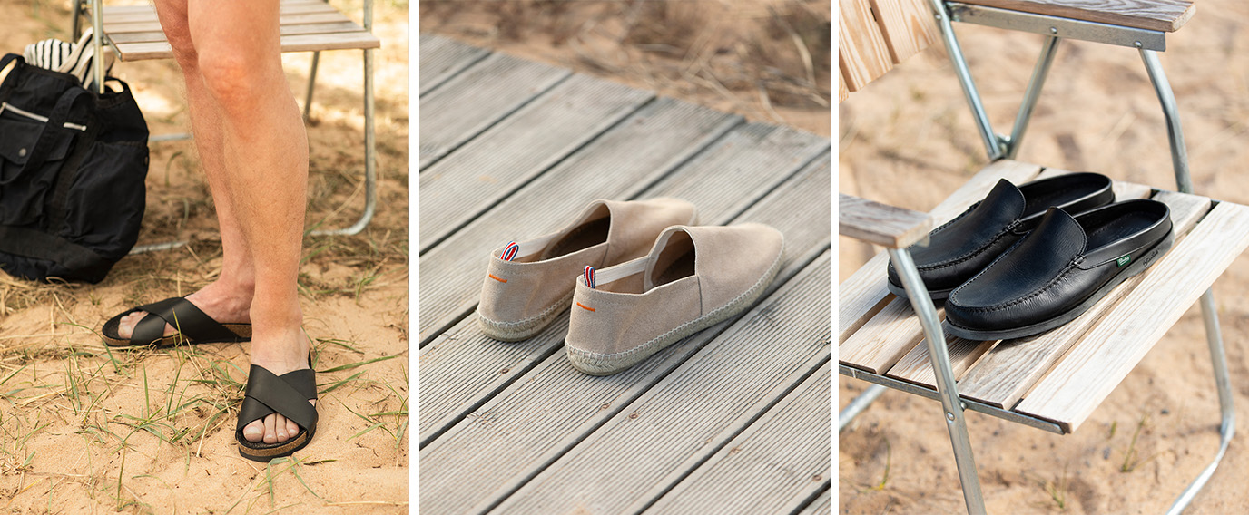 Dressade sandaler till stranden och festen Dressade sandaler till stranden och festen