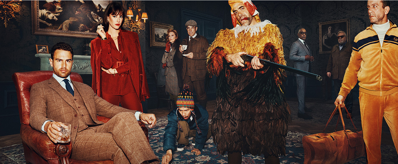Dress like a gentleman (from the Netflix series The Gentlemen)